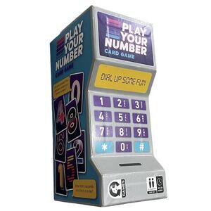 Play Your Number Card Game Trivia by Ginger Fox Games Age 12+ Multiplayer NEW